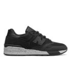 New Balance Suede 597 Men's Running Classics Shoes - Black (ml597ptc)