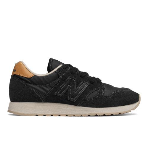520 New Balance Women's Running Classics Shoes - Black/tan (wl520bk)