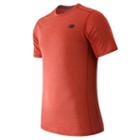 New Balance 61034 Men's Pindot Flux Short Sleeve - Red (mt61034acc)