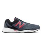 New Balance 824 Trainer Men's Everyday Trainers Shoes - Grey/red (mx824gr1)