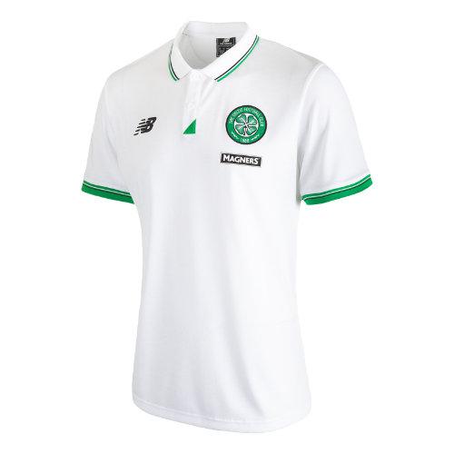 New Balance 693 Men's Celtic Mens Training Polo - White (wstm693wt)