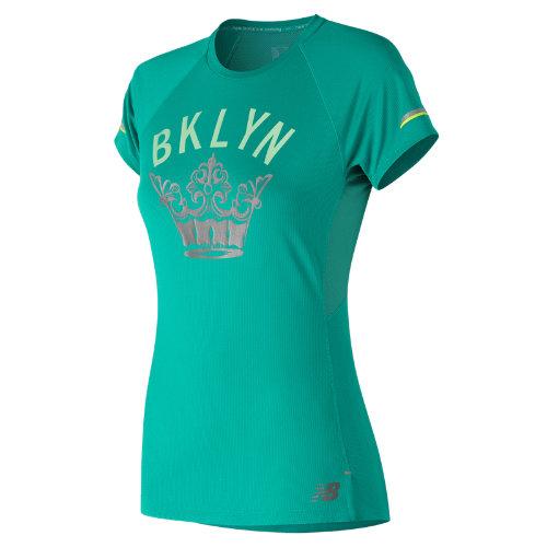 New Balance 81200 Women's Brooklyn Half Nb Ice 2.0 Short Sleeve - (wt81200f)