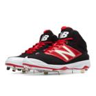 New Balance Mid-cut Metal 4040v3 Men's Recently Reduced Shoes - Black/red (m4040br3)