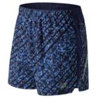 New Balance 81264 Men's Nyc Marathon Printed Impact 5 Inch Short - (ms81264m)