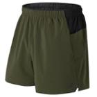 New Balance 73207 Men's Precision 5 Inch Run Short - Green (ms73207mkg)