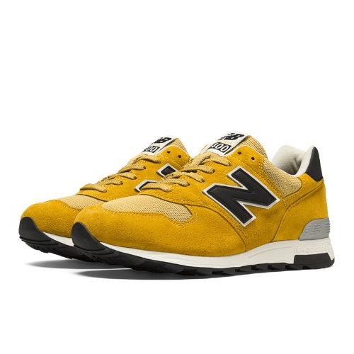 New Balance 1400 Connoisseur Guitar Men's Made In Usa Shoes - Golden Yellow, Black (m1400cl)