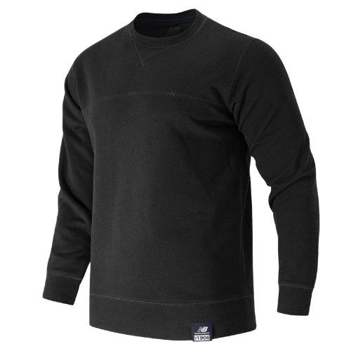 New Balance 53513 Men's Crew Neck Sweatshirt - Black (mt53513bk)