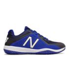 New Balance Turf 4040v4 Men's Turf Shoes - Black/blue (t4040bb4)