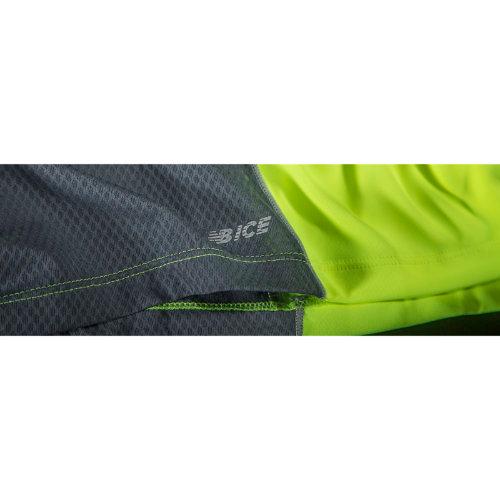 New Balance 4311 Men's Nb Ice Short Sleeve - Hi-lite, Lead (mrt4311hil)