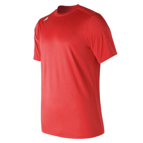 New Balance 500 Men's Short Sleeve Tech Baseball Tee - Red (tmmt500tre)