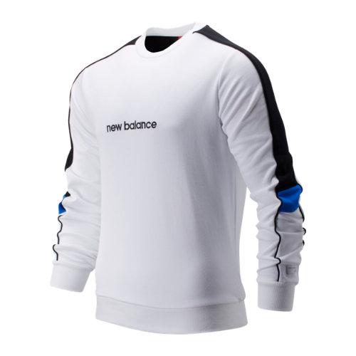 New Balance 93504 Men's Nb Athletics Classic Crew - White/black/blue (mt93504wt)