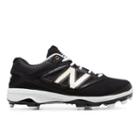 New Balance Low Cut 4040v3 Tpu Molded Cleat Men's Low-cut Cleats Shoes - Black/white (pl4040b3)