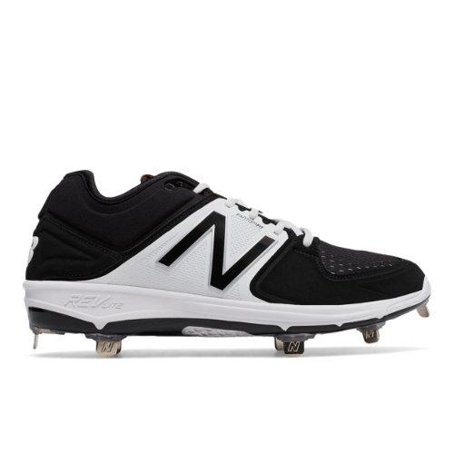 New Balance Low-cut 3000v3 Metal Cleat Men's Low-cut Cleats Shoes - Black/white (l3000bk3)