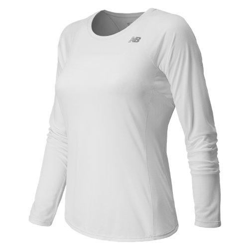 New Balance 4327 Women's Accelerate Long Sleeve - White (wrt4327wt)
