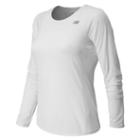 New Balance 4327 Women's Accelerate Long Sleeve - White (wrt4327wt)