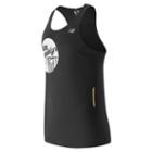 New Balance 63222 Men's Brooklyn Half Nb Ice Singlet - (mt63222v-ae)