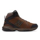 New Balance 608v4 Men's Everyday Trainers Shoes - Brown/black (mx608mn4)