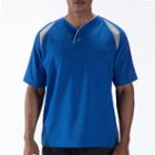 New Balance 8710 Men's Pro Elite Short Sleeve - Team Royal, Athletic Grey (tmuj8710try)