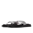 New Balance Cruz Iii Thong Women's Flip Flops Shoes - Black/silver (w6075bs)