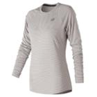 New Balance 73236 Women's Seasonless Long Sleeve - Grey (wt73236ocr)