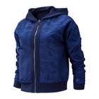 New Balance 93110 Women's Determination Reversible Jacket - Blue (wj93110ttb)