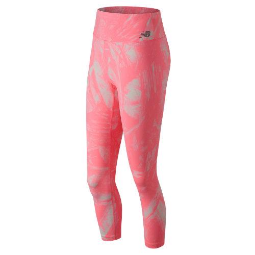 New Balance 83115 Women's Printed High Rise Transform Crop 2.0 - Pink (wp83115bgu)