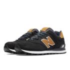 New Balance 574 Lux Men's 574 Shoes - Black/tan (ml574sla)