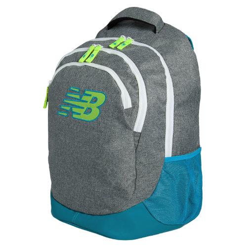 New Balance Men's & Women's 2.0 Performance Backpack - Grey, Teal (nb-1234teal)