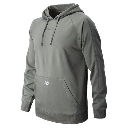 New Balance 8805 Men's Performance Fleece Baseball Hoodie - Athletic Grey (tmuj8805ag)