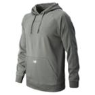 New Balance 8805 Men's Performance Fleece Baseball Hoodie - Athletic Grey (tmuj8805ag)