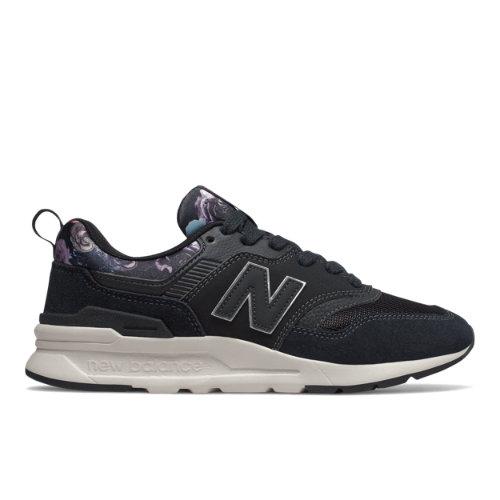 New Balance 997h Women's Classics Shoes - Black/purple (cw997hxg)
