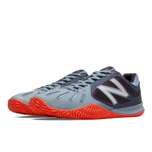 New Balance 60 Men's Tennis Shoes - Grey, Orange (mc60gr)