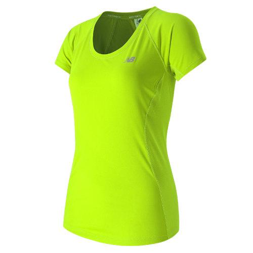 New Balance 53224 Women's Nb Ice Short Sleeve - Hi-lite (wt53224hil)