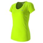 New Balance 53224 Women's Nb Ice Short Sleeve - Hi-lite (wt53224hil)