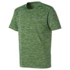 New Balance 12514 Kids' Short Sleeve Performance Tee - Green/grey (bt12514lmt)