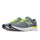 New Balance 711 Heathered Women's Gym Trainers Shoes - Dark Grey, Hi-lite (wx711hh)