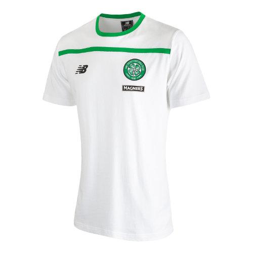 New Balance 690 Men's Celtic Mens Training Cotton Tee - White (wstm690wt)