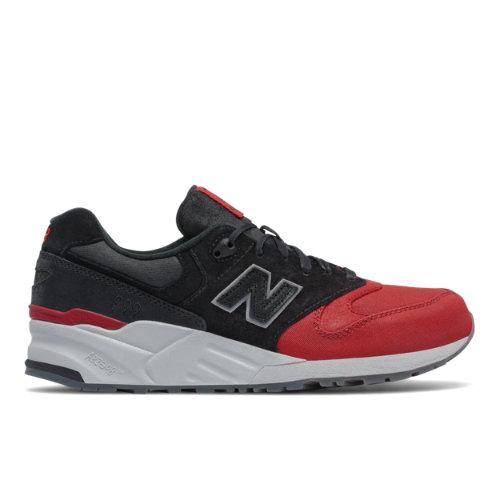 New Balance 999 Canvas Waxed Men's Elite Edition Shoes - Black/red (ml999wxb)