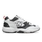 New Balance 608v1 Men's Everyday Trainers Shoes - White/black (mx608rb1)