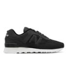 New Balance 574 Re-engineered Men's Sport Style Sneakers Shoes - Black/grey (mtl574nc)