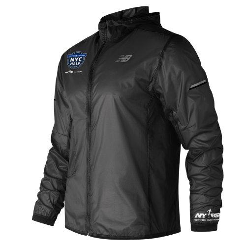 New Balance 81240 Men's United Airlines Nyc Half Light Packable Jacket - (mj81240c)