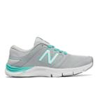 New Balance 711v2 Mesh Trainer Women's Cross-training Shoes - Silver/blue (wx711am2)