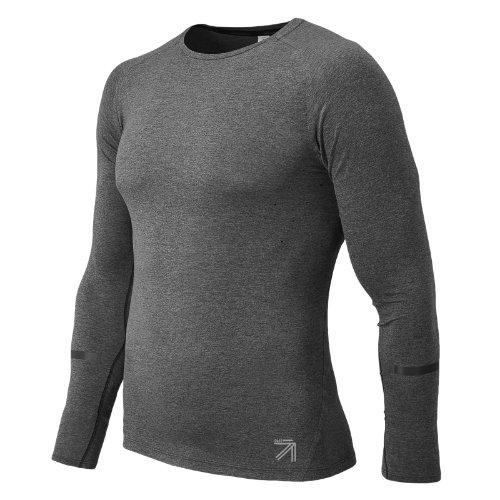 New Balance Men's & Women's J.crew Trinamic Long Sleeve Top - Grey (mt71098hc)