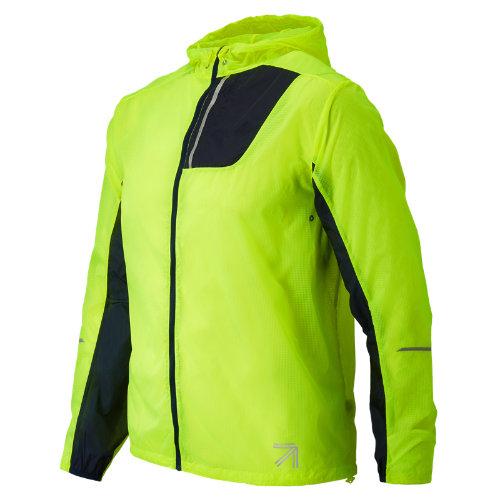New Balance 71249 Men's J.crew Lite Packable Jacket - Yellow (mj71249hil)
