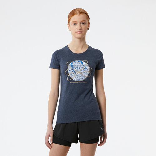 New Balance Women's Nyrr Queens 10k Graphic Short Sleeve