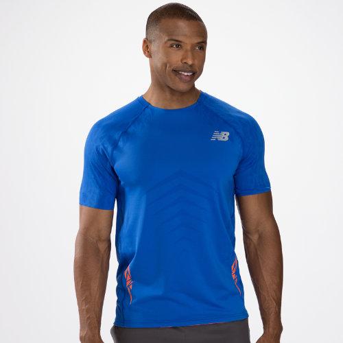 New Balance 4102 Men's Boylston Short Sleeve - Cobalt Blue (mrt4102cbt)