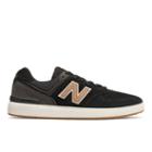 New Balance All Coasts 574 Men's Court Classics Shoes - Black/tan (am574cpb)