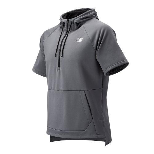 New Balance 93714 Men's Bp Fleece Hoodie - Grey (mt93714gnm)