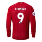 New Balance 939818 Men's Liverpool Fc Home Ls Jersey Firmino Epl Patch - (mt939818-9yh)