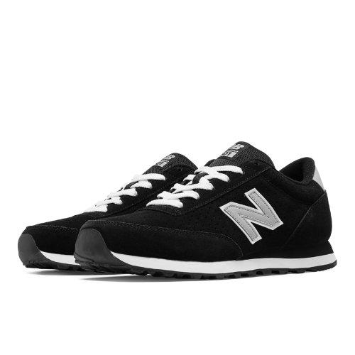 501 New Balance Suede Men's Running Classics Shoes - Black, Silver (ml501sua)